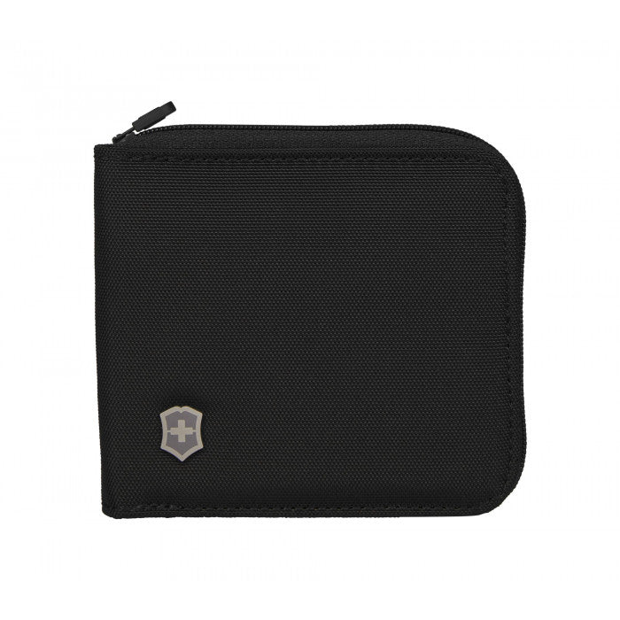 5.0 CARTERA NGA CON CIERRE NEGRA NYLON (610395)