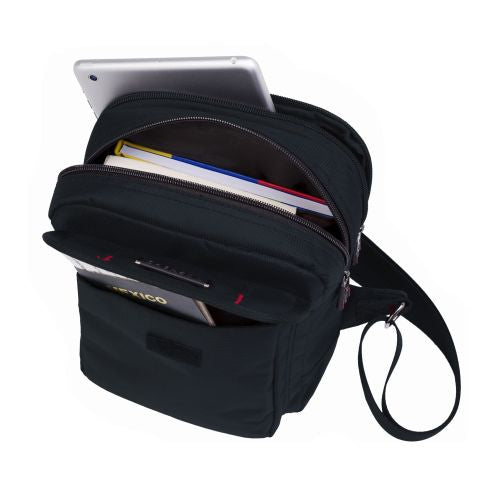 PECHERA CRUZADA NEGRA (CH63330-3)