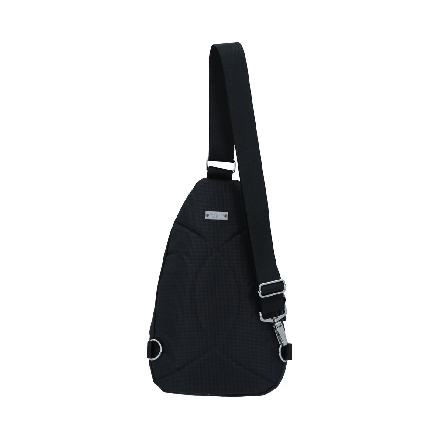 BOLSO PARA CABALLERO NEGRO OBLE (CH63352-3)