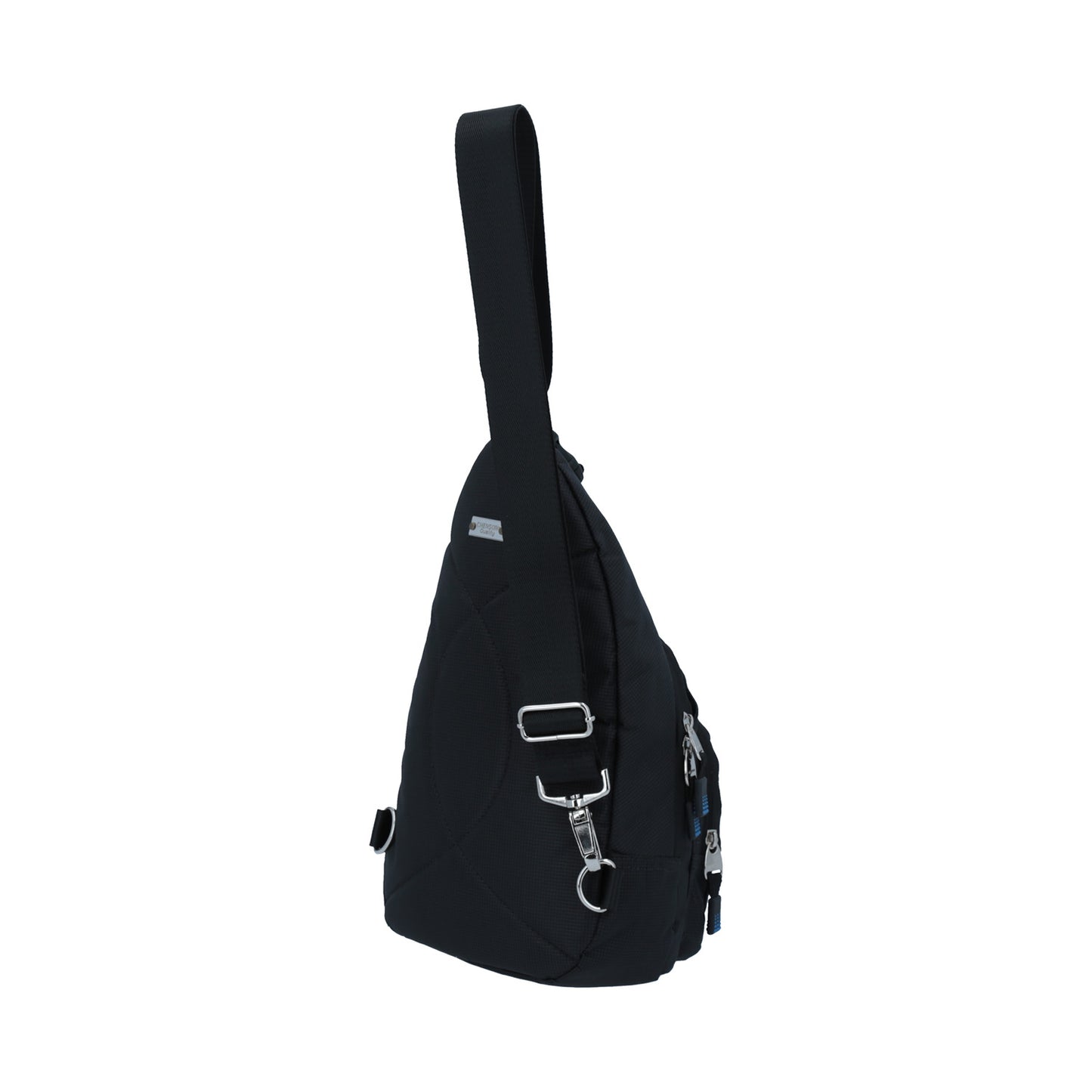 BOLSO PARA CABALLERO NEGRO OBLE (CH63352-3)