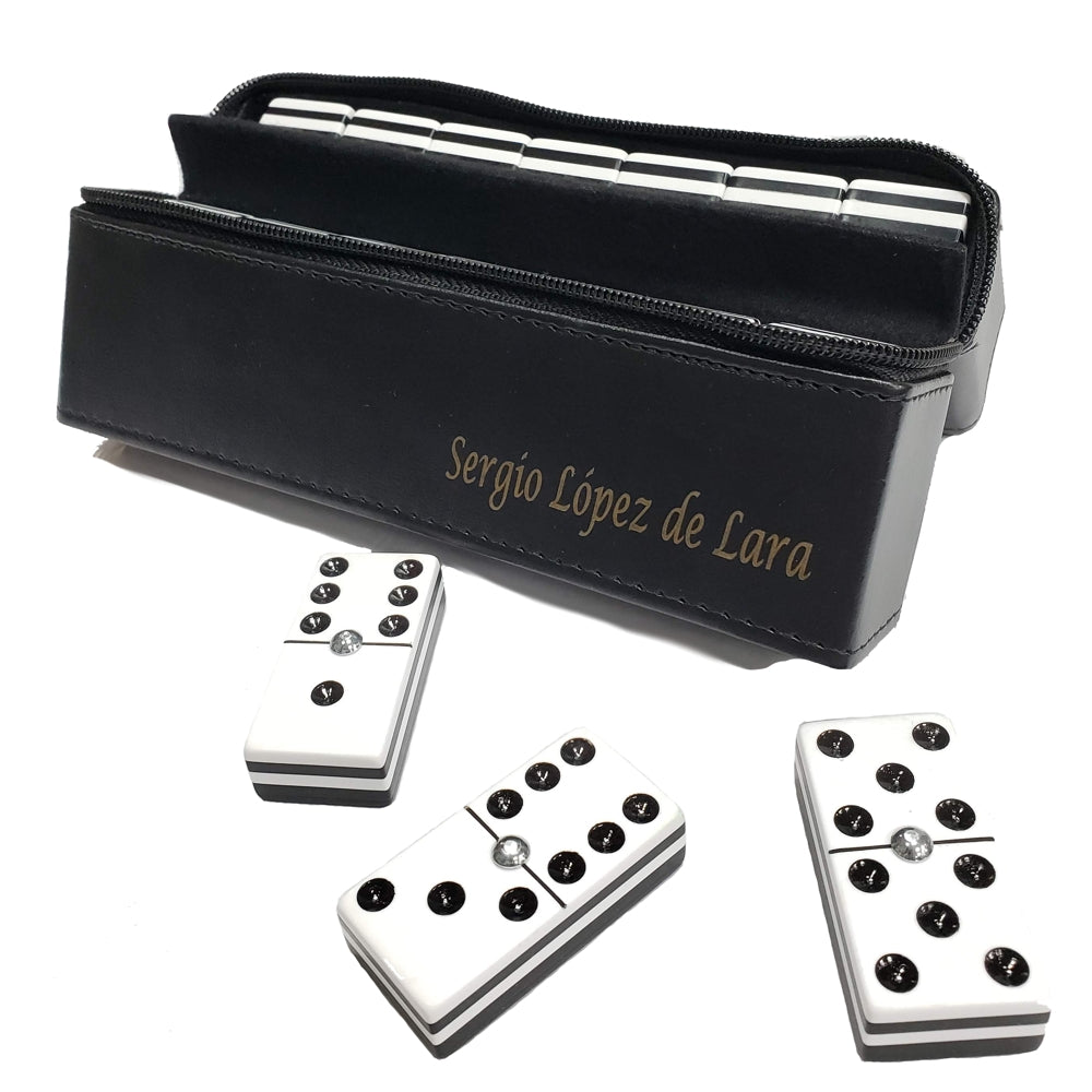 DOMINO ZIPPER JUMBO NEGRO