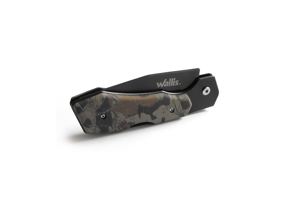 NAVAJA CAMUFLAJE HOJA NEGRA 7.8CM (K901335)