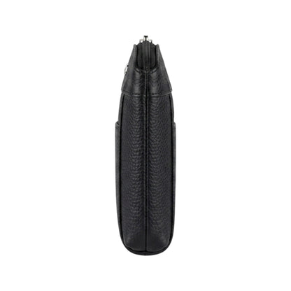 CIGARRERA PORTA ENCENDEDOR DE PIEL NEGRO (Q-355)