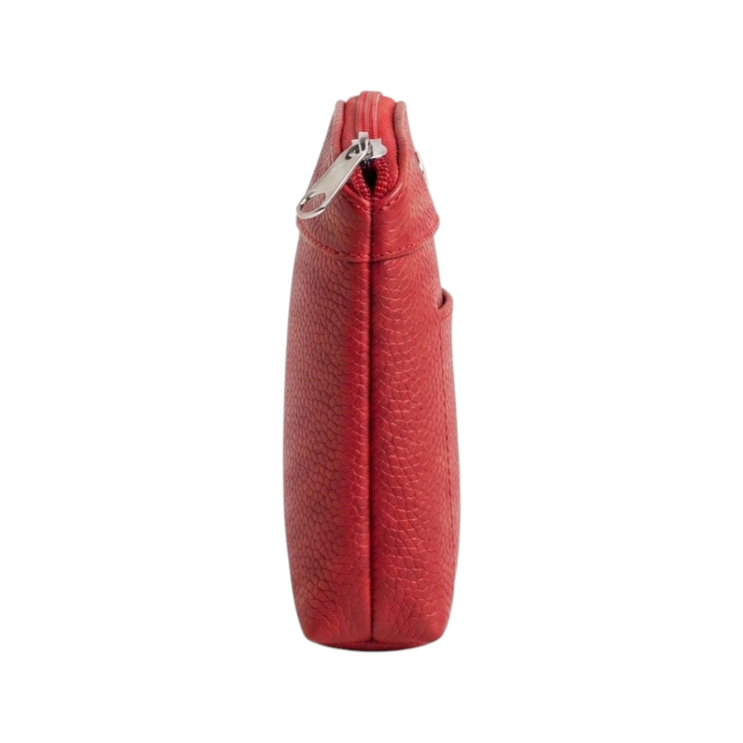 CIGARRERA PORTA ENCENDEDOR DE PIEL ROJO (Q-355)