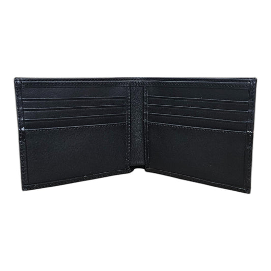CARTERA FRANJA HORIZONTAL CENTRO NEGRO NEGRO