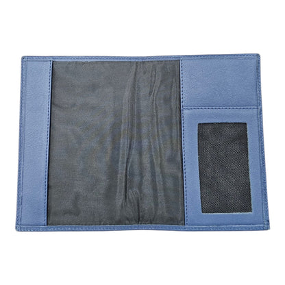 PORTA PASAPORTE AZUL MARINO