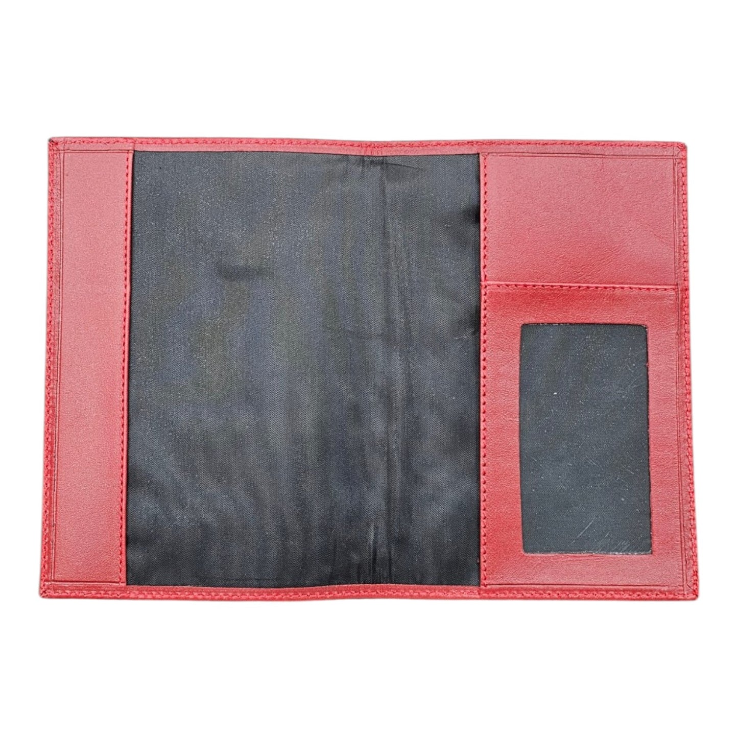 PORTA PASAPORTE PIEL VINO