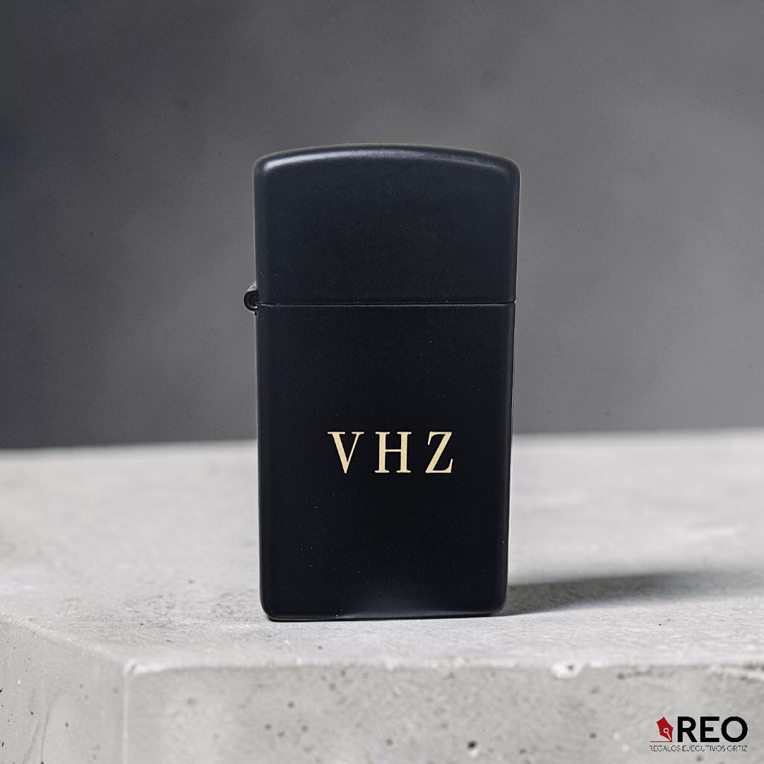 ZIPPO SLIM NEGRO MATTE (1618)