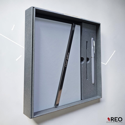 SET DE LIBRETA JINSEI GRIS (HL 9041 G)