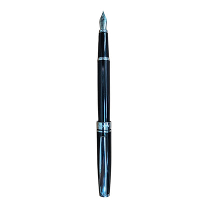 PLUMA FUENTE NEGRO PLATA (8021SF-048N)