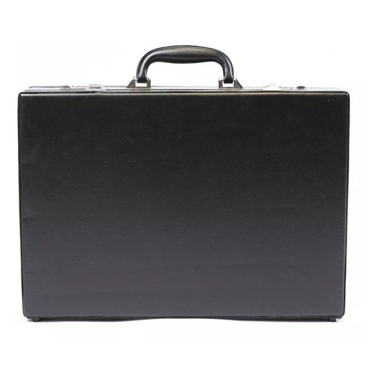 PORTAFOLIO EXPANDIBLE NEGRO CHAPA PLATA (VNG-22)