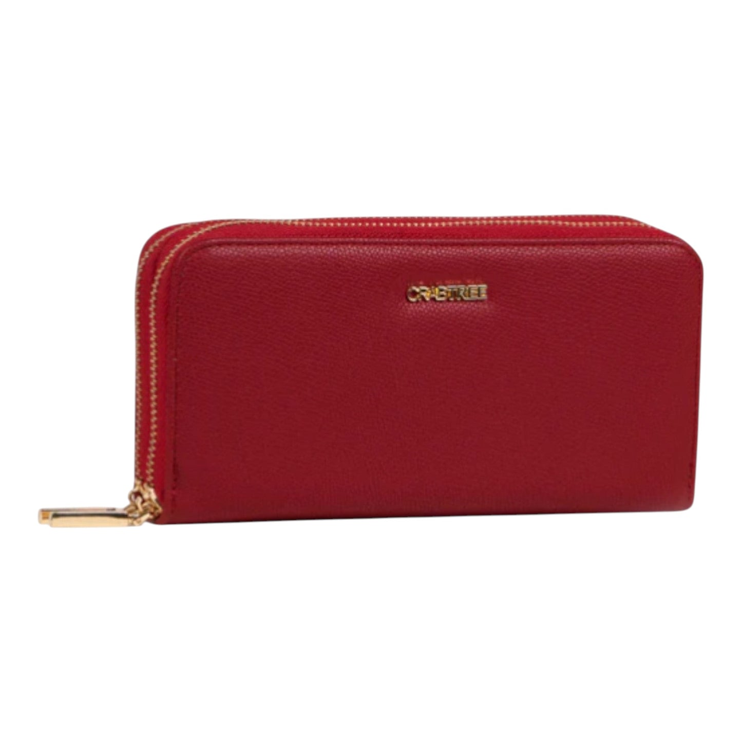 CARTERA DAMA DOBLE ZIPPER CRABTREE ROJA (E3 867)