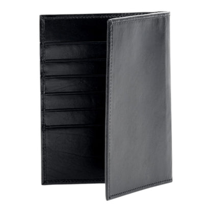 PORTA PASAPORTE PIEL NEGRO (8004)