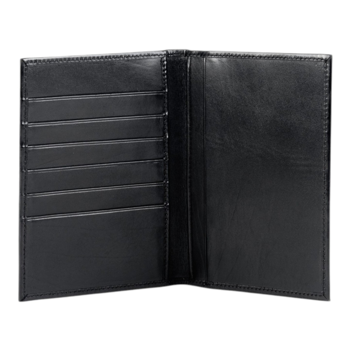PORTA PASAPORTE PIEL NEGRO (8004)