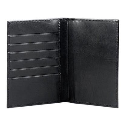 PORTA PASAPORTE PIEL NEGRO (8004)