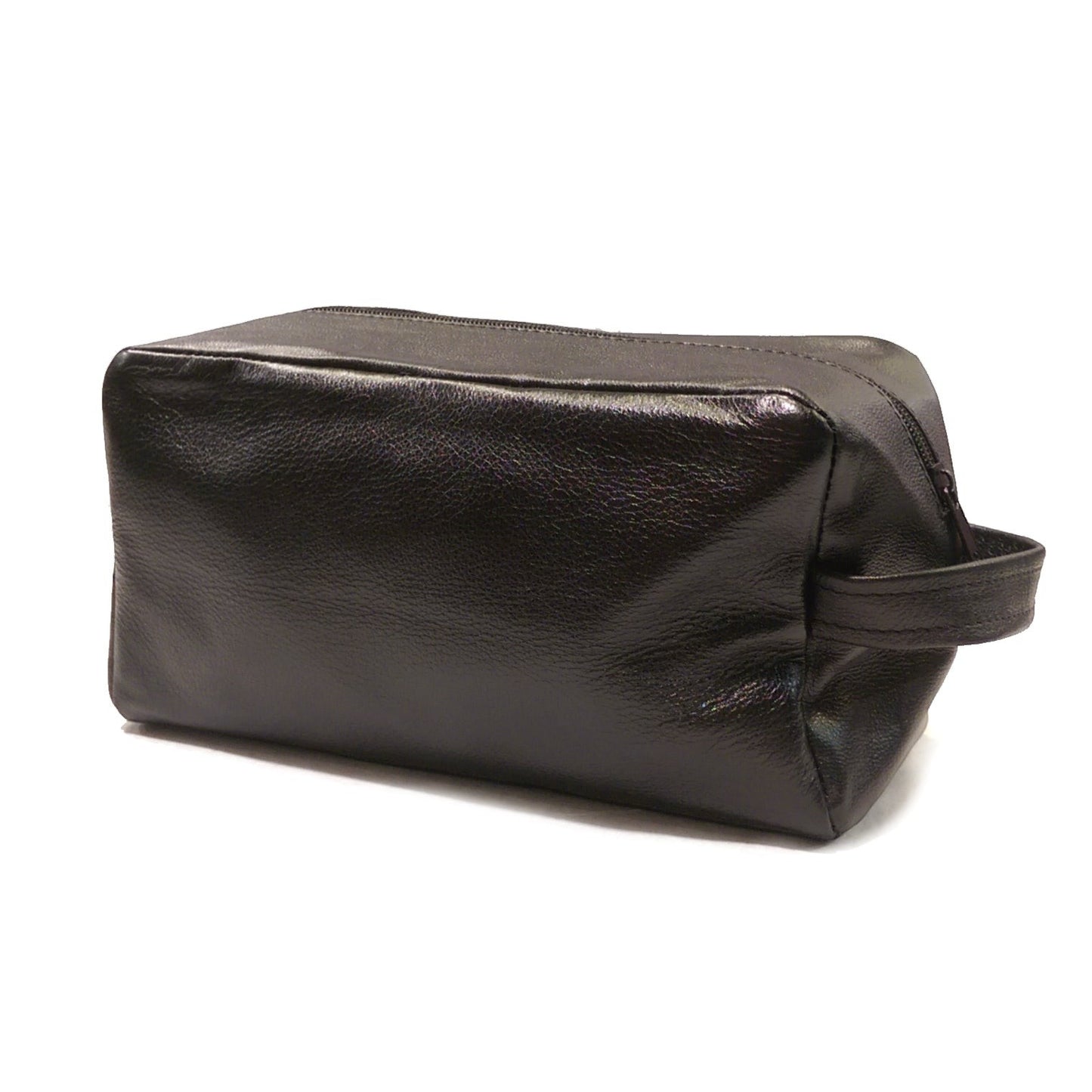 ESTUCHE BANO PIEL NEGRO (376)