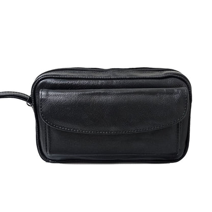 BOLSA DE CABALLERO PIEL NEGRO (1209)