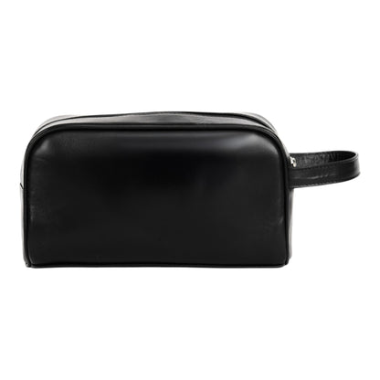 PORTA AFEITES EN PIEL FM NEGRO (1199)