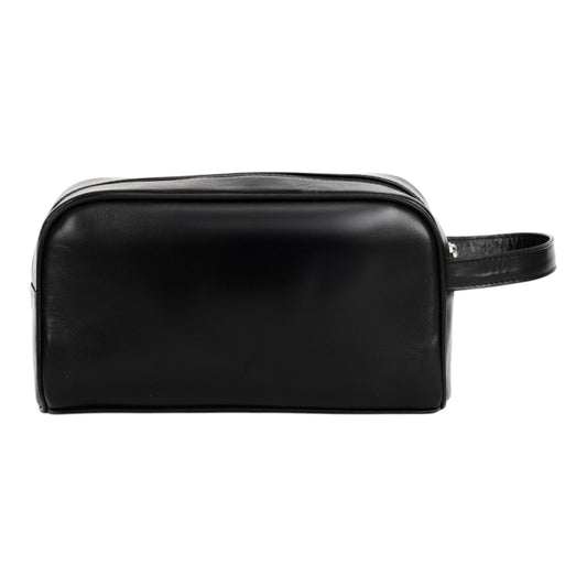 PORTA AFEITES EN PIEL FM NEGRO (1199)