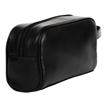 PORTA AFEITES EN PIEL FM NEGRO (1199)