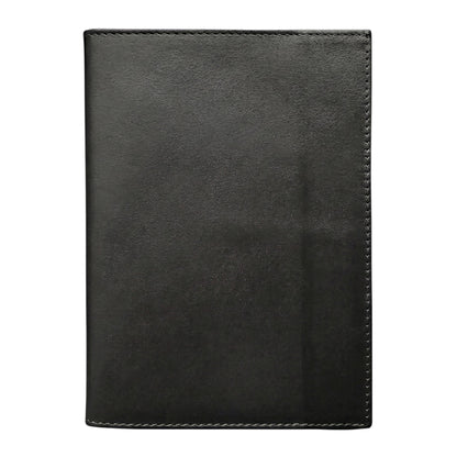 PORTA PASAPORTE PIEL NEGRO