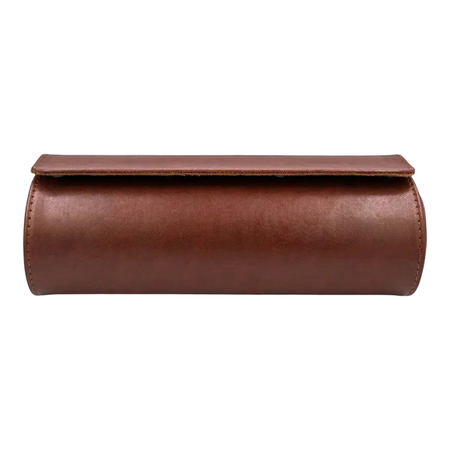 ESTUCHE IMITACION PIEL 3 RELOJES CAFE (6463.BR)