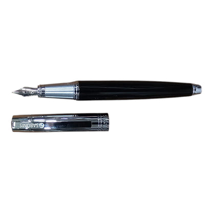 PLUMA FUENTE 300 NEGRO CROMO (2028NF)