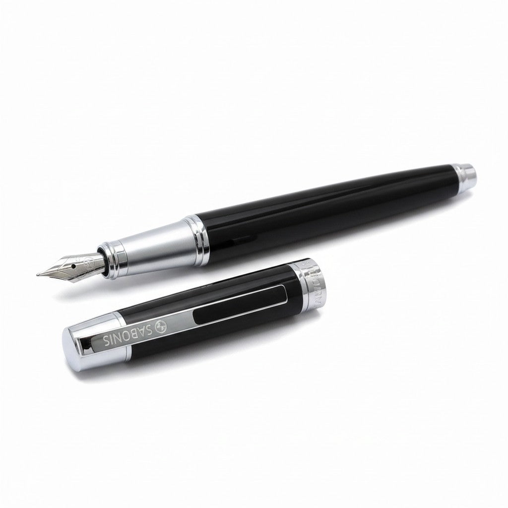 PLUMA FUENTE 300 NEGRO CROMO (2028NF)