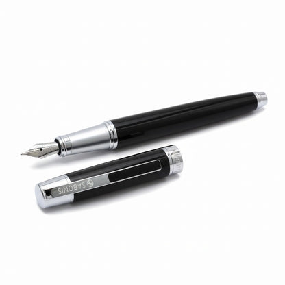 PLUMA FUENTE 300 NEGRO CROMO (2028NF)