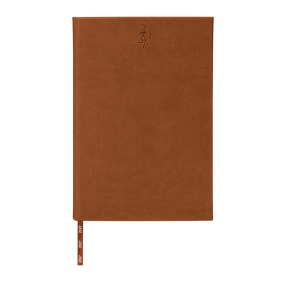 Agenda Diaria 2027 Cafe ( Agd 027 C) Personalizada - Casa Ortiz