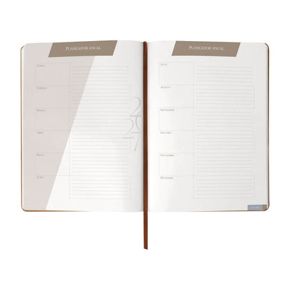 AGENDA DIARIA ULTRA 2027 CAFE (AGDU 027 C)