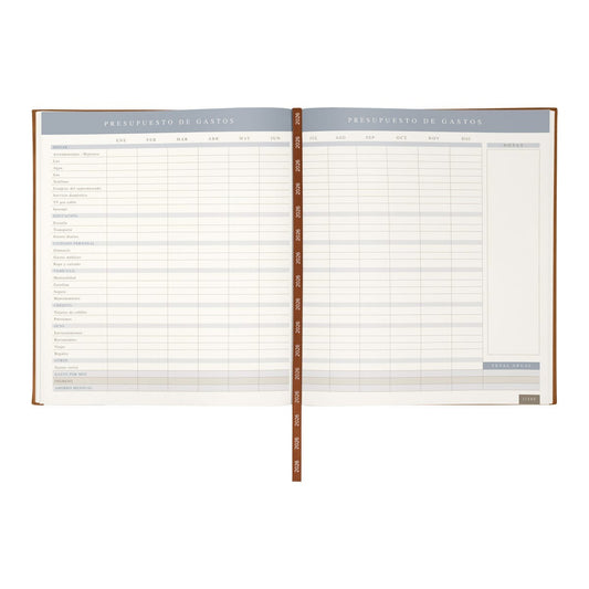 AGENDA EJECUTIVA CLASICA 2026 CAFE (AGE 026 C)