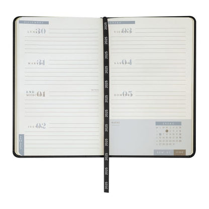 AGENDA MINI 2025 NEGRO (AGM 025 N)