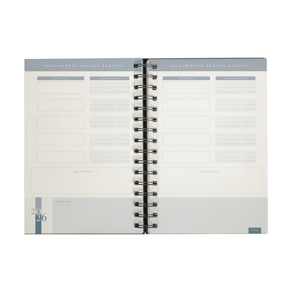 AGENDA DIARIA LETTE NEGRA 2026 (AGSP 026 N )