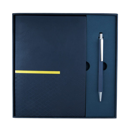 SET DE LIBRETA ZLATNA AZUL (HL 9063 A)