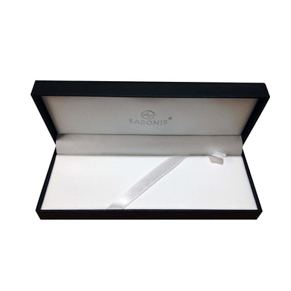 SET SABONIS BOLIGRAFO Y FUENTE NEGRO ORO (8021OBOF-B)
