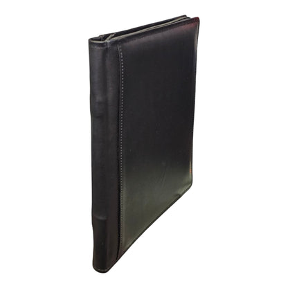 CARPETA TAMAÑO CARTA DE PIEL C/ CIERRE NEGRO (503)