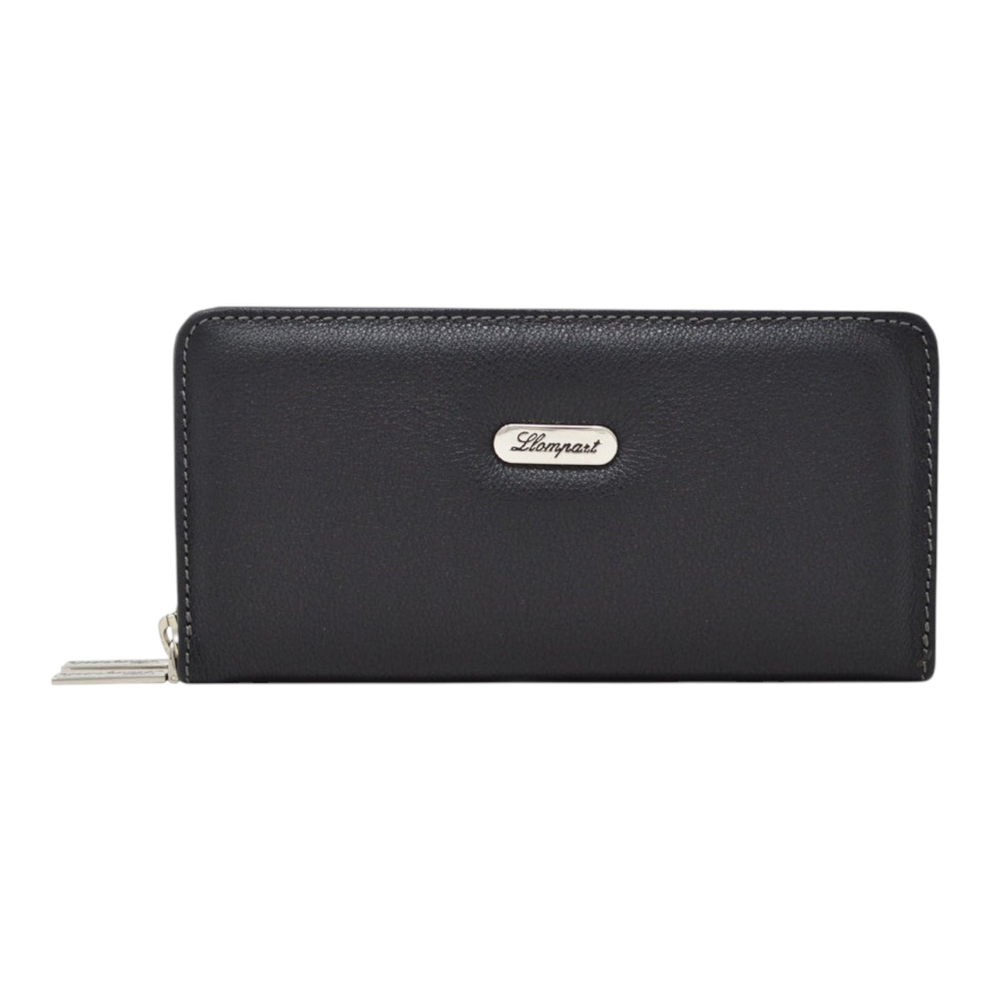 CARTERA DE PIEL PARA DAMA NEGRO (LL-2020)