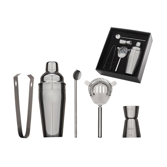 SET PARA BEBIDAS DE ACERO INOXIDABLE COCOBONGO (A2928)