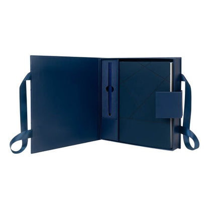 SET DE LIBRETA TIMANTTI AZUL MARINO (HL 9105 AM)