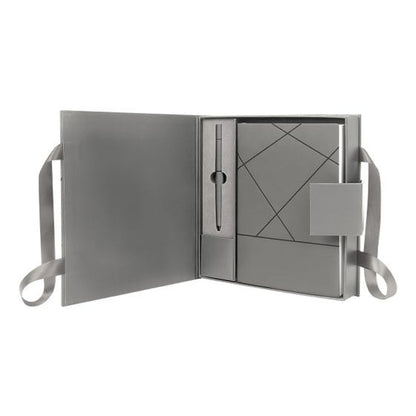 SET DE LIBRETA TIMANTTI GRIS (HL 9105 G)