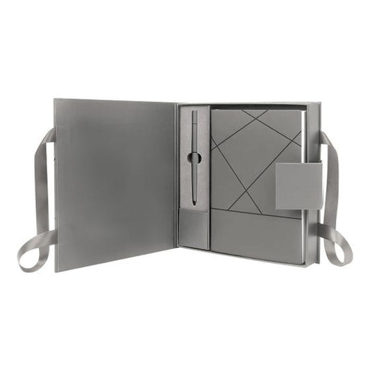 SET DE LIBRETA TIMANTTI GRIS (HL 9105 G)