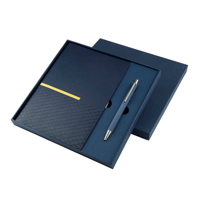 SET DE LIBRETA ZLATNA AZUL (HL 9063 A)