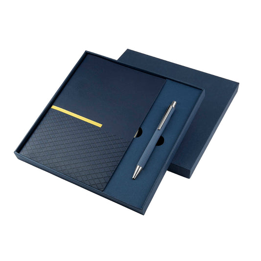 SET DE LIBRETA ZLATNA AZUL (HL 9063 A)