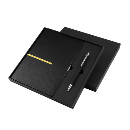 SET DE LIBRETA ZLATNA NEGRO (HL 9063)