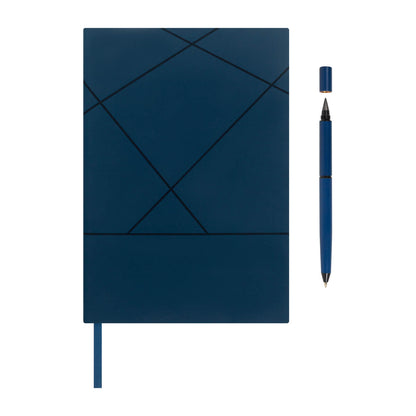 SET DE LIBRETA TIMANTTI AZUL MARINO (HL 9105 AM)