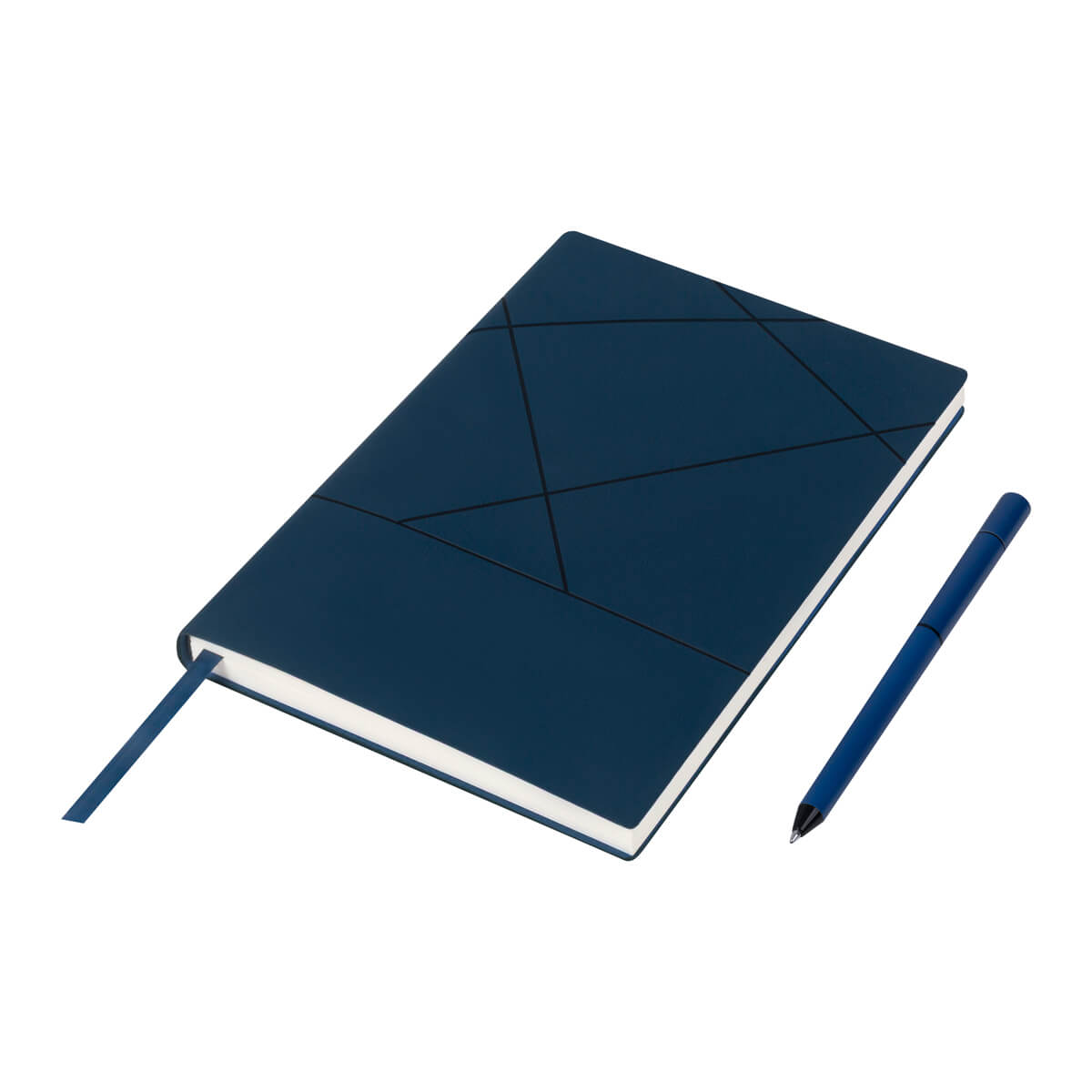 SET DE LIBRETA TIMANTTI AZUL MARINO (HL 9105 AM)