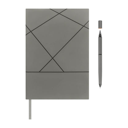 SET DE LIBRETA TIMANTTI GRIS (HL 9105 G)