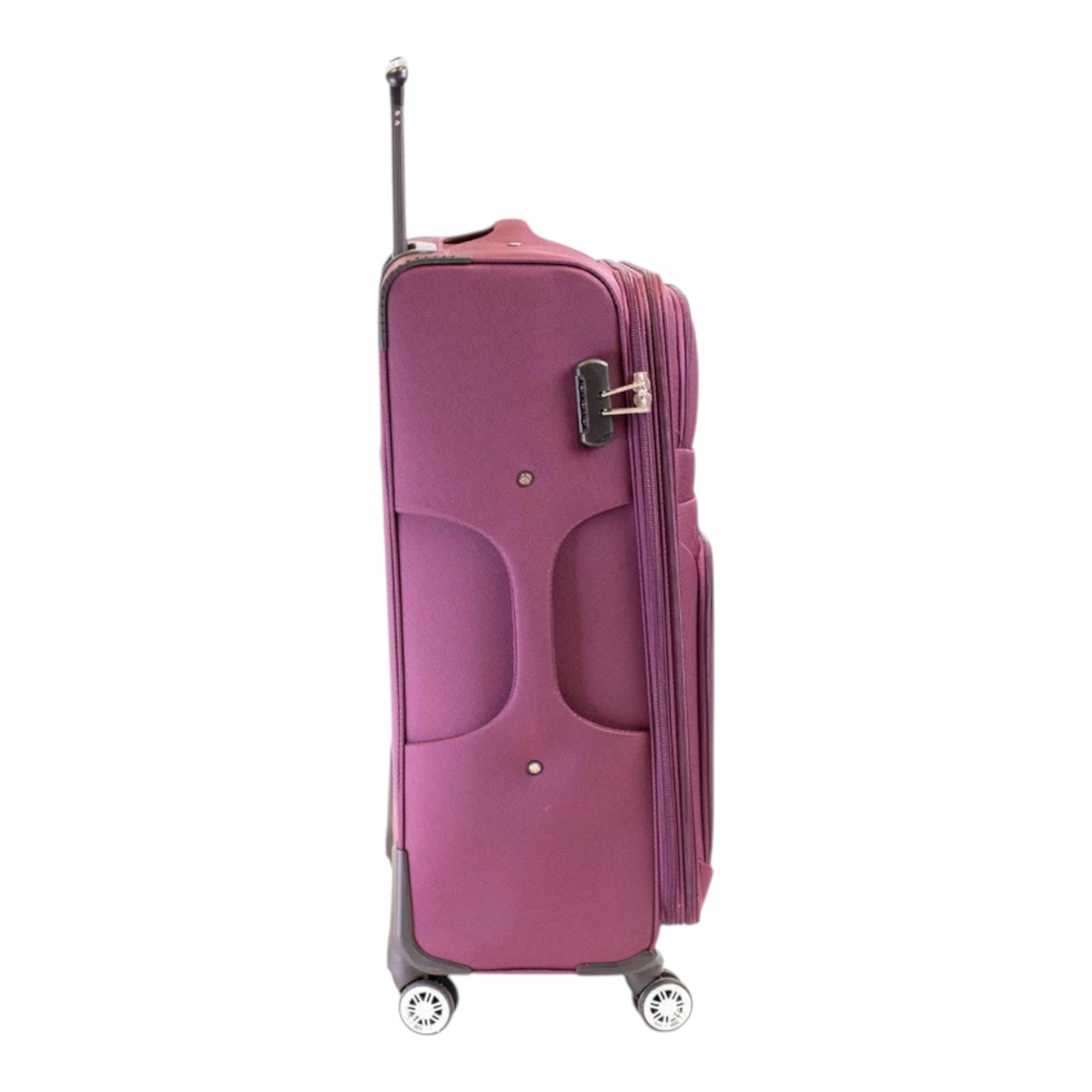 MALETA JONY 5 PIEZAS TELA MORADO 23" (8981-5)