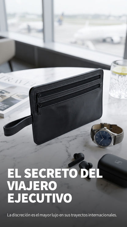 BILLETERA OCULTA DOBLE ZIPPER (785)